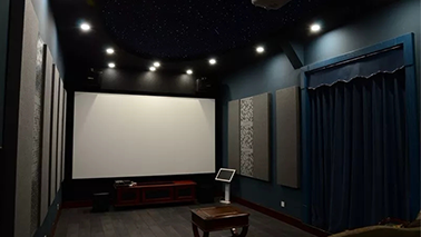 【案例轉載】舒適空間，專業享受-錦州北歐風格別墅私家影院